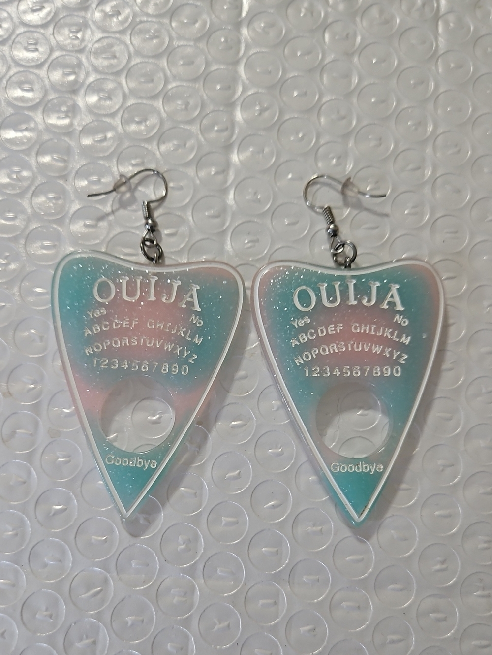 Ouija Dangle Earrings Iridescent